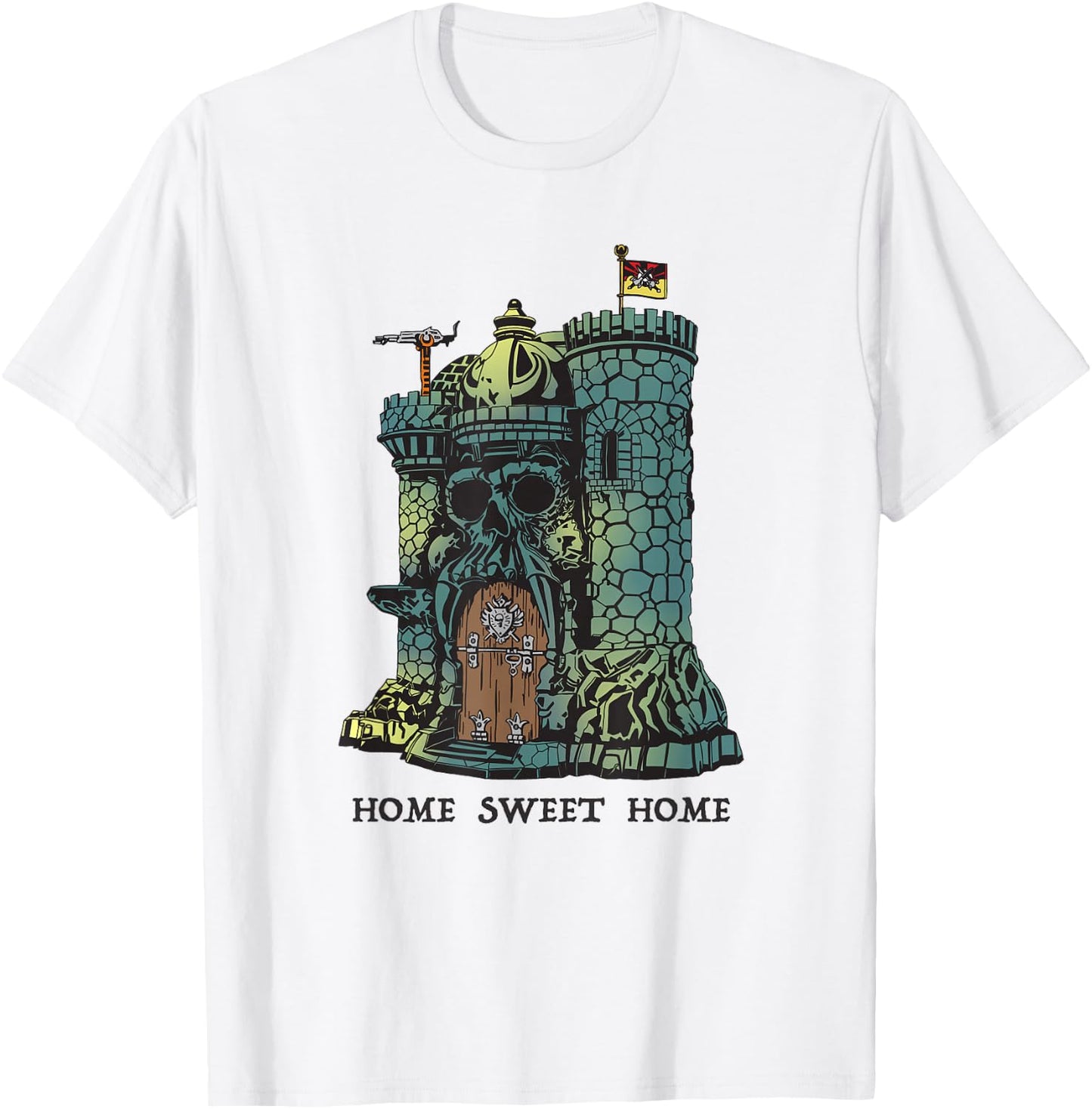 Home Sweet Home Castle He Man Toy 1980 T-Shirt - T-Shirt | White
