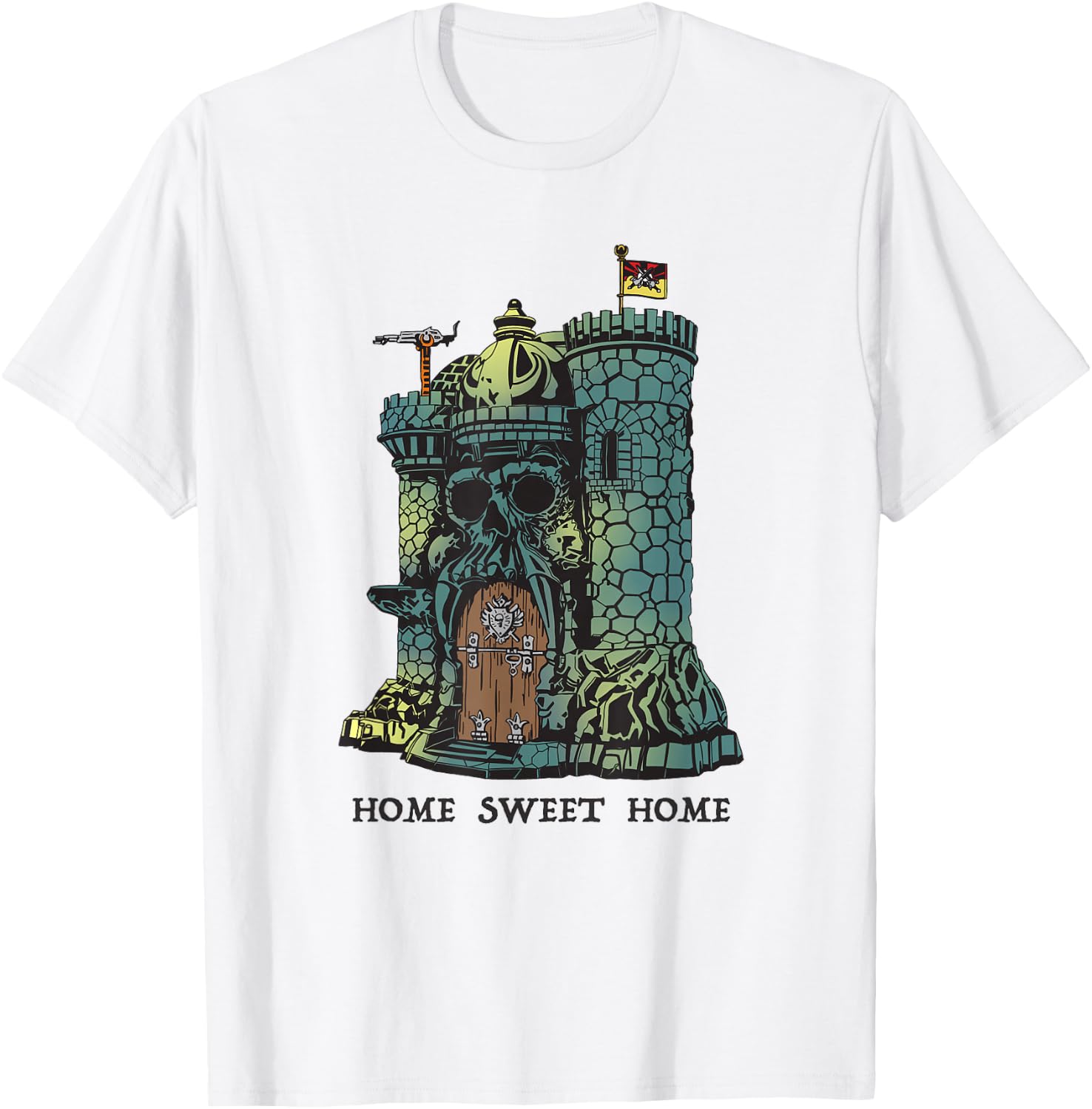 Home Sweet Home Castle He Man Toy 1980 T-Shirt - T-Shirt | White