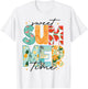 Sweet Summer Time Funny Summer Vacation Beach T-Shirt - T-Shirt | White