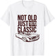 1970 Cuda Plymouth Barracuda Not Old Just Classic Car T-Shirt - T-Shirt | White