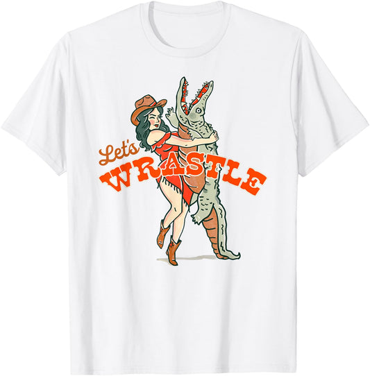 Southern Country Cowgirl Babe Shirt Y'allternative Cowgirls T-Shirt - T-Shirt | White