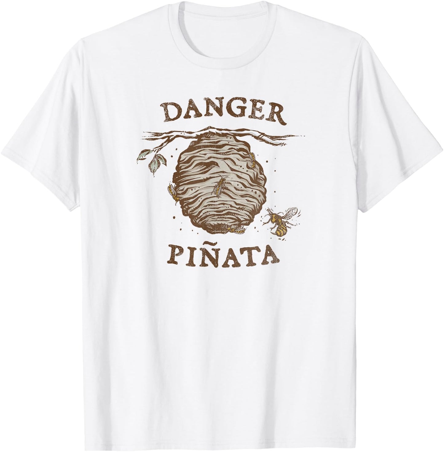 Danger Pinata T-Shirt - T-Shirt | White