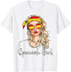 Spanish Flag Outfit for Woman Products Girl Spain T-Shirt - T-Shirt | White