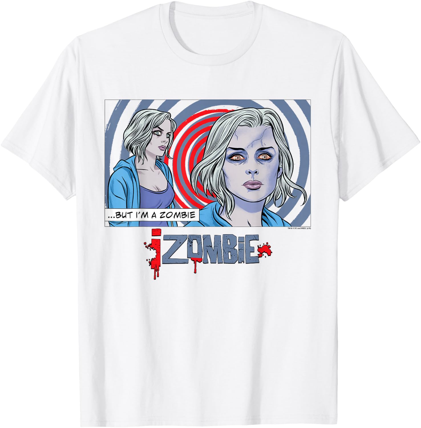 iZombie Liv Panel T-Shirt - T-Shirt | White