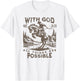 Cowboy Bible Scripture Verse Western Jesus For Faith T-Shirt - T-Shirt | White