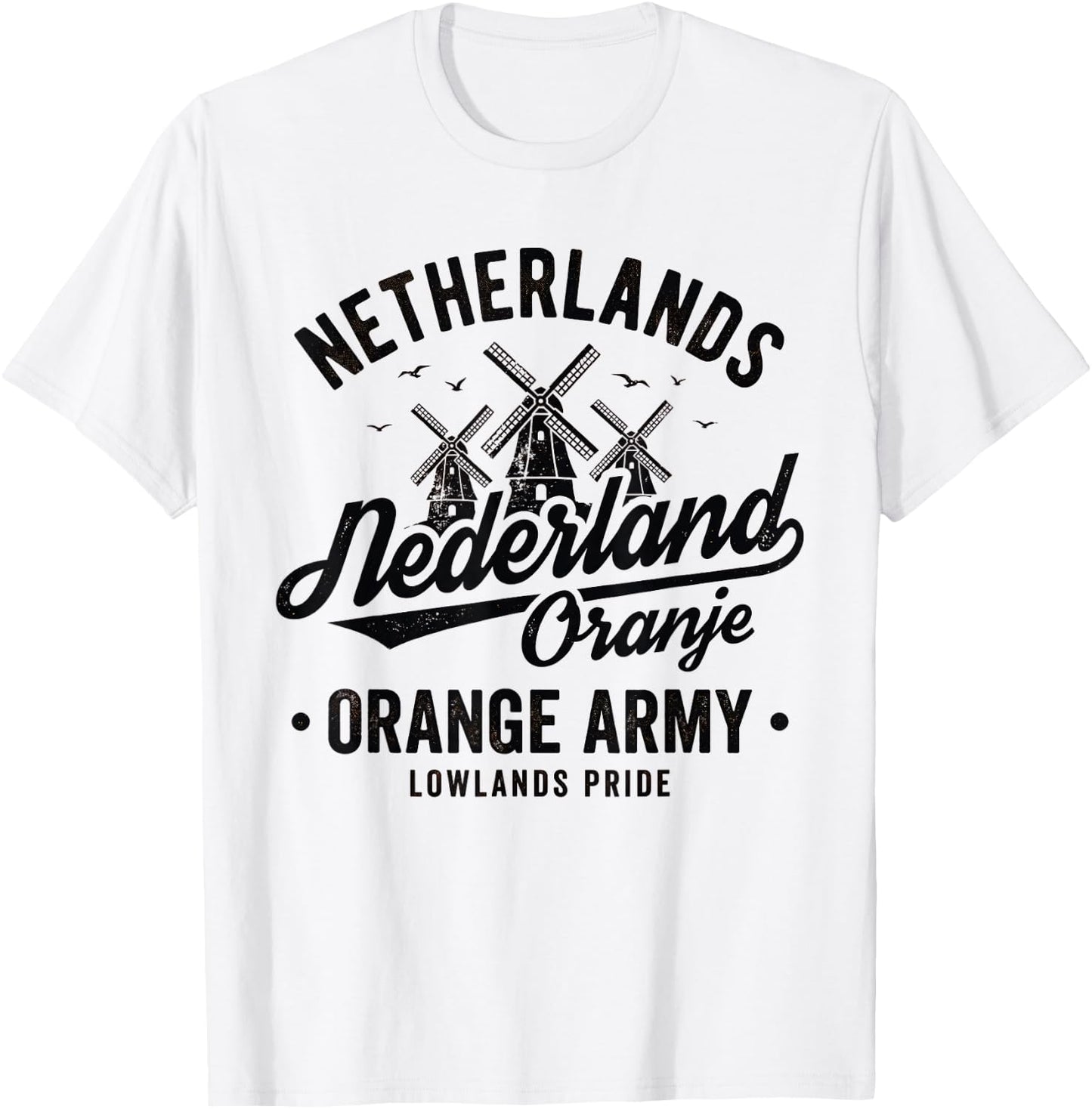Netherlands Dutch Holland Netherland Nederland T-Shirt - T-Shirt | White