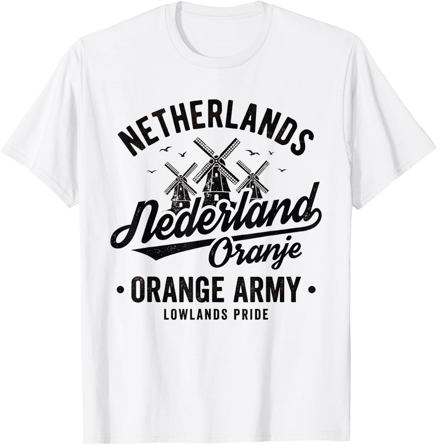 Netherlands Dutch Holland Netherland Nederland T-Shirt - T-Shirt | White