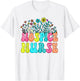 Hospice Nurse Week Groovy Wildflower Appreciation Day Women T-Shirt - T-Shirt | White