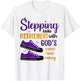 Stepping Into My Retirement With God's Grace And Mercy T-Shirt - T-Shirt | White