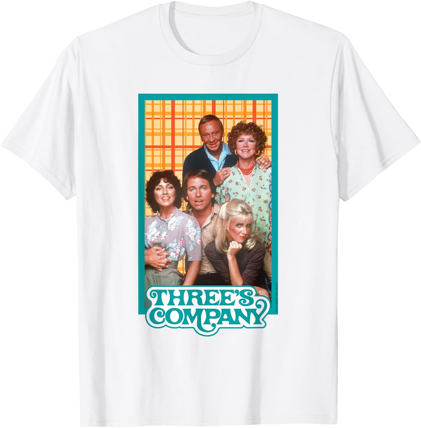 Three's Company Roommates & The Ropers Classic 80s T-Shirt - T-Shirt | White