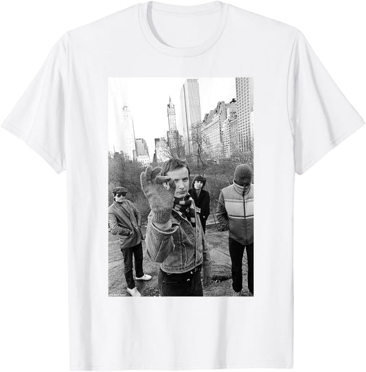 XTC English Rock Band By Virginia Turbett T-Shirt - T-Shirt | White
