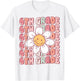 70s Groovy 6th Grade Back To School First Day of Sixth Grade T-Shirt - T-Shirt | White