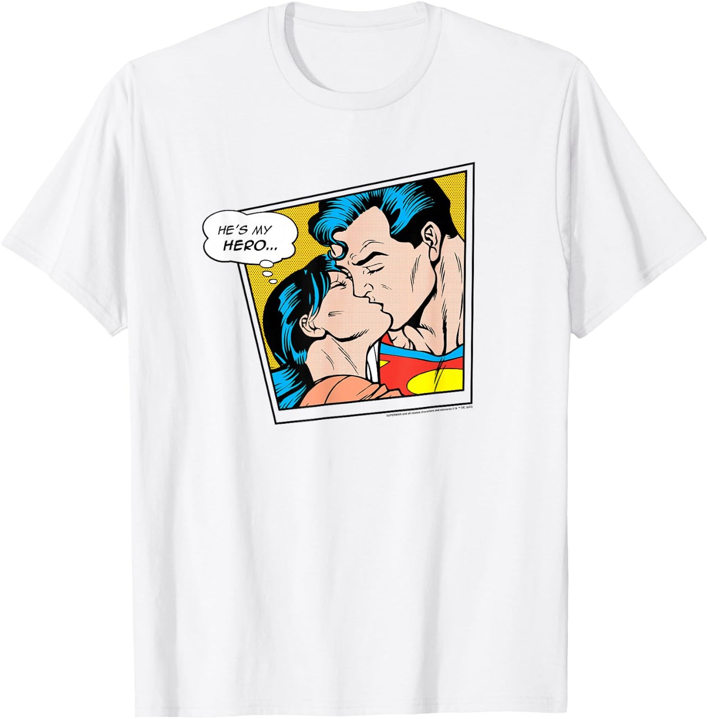 Superman My Hero T-Shirt - T-Shirt | White