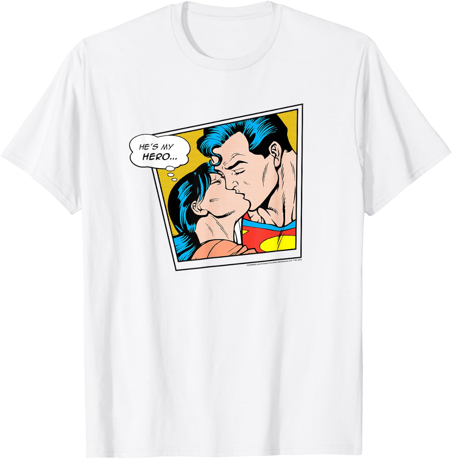 Superman My Hero T-Shirt - T-Shirt | White