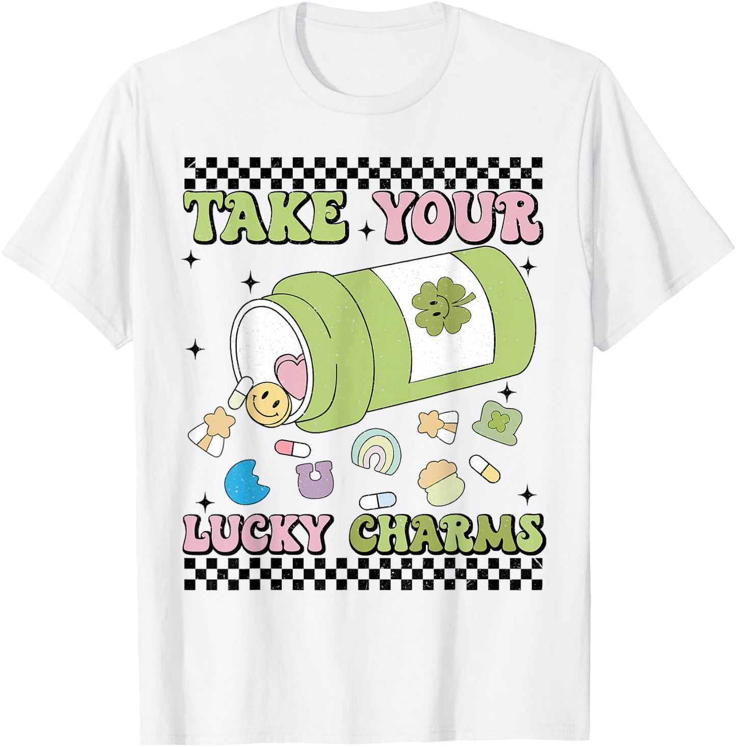 Take Your Lucky Charms T-Shirt - T-Shirt | White