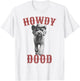 Howdy Dood - Cowboy Goldendoodle & Labradoodle T-Shirt - T-Shirt | White