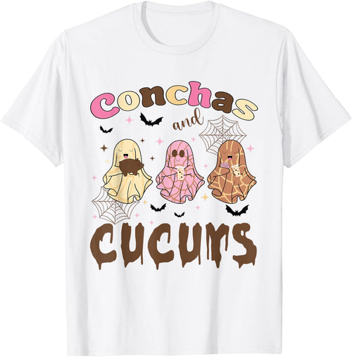Conchas And Cucuys Funny Halloween Mexican Spooky Ghosts