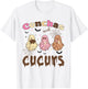 Conchas And Cucuys Funny Halloween Mexican Spooky Ghosts T-Shirt - T-Shirt | White