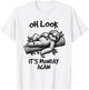 Look It's Monday Again, Funny Sloth Gifts, Men Woman Kids T-Shirt - T-Shirt | White