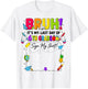 Bruh It’s My Last Day of 6th Grade Sign My T-Shirt - T-Shirt | White