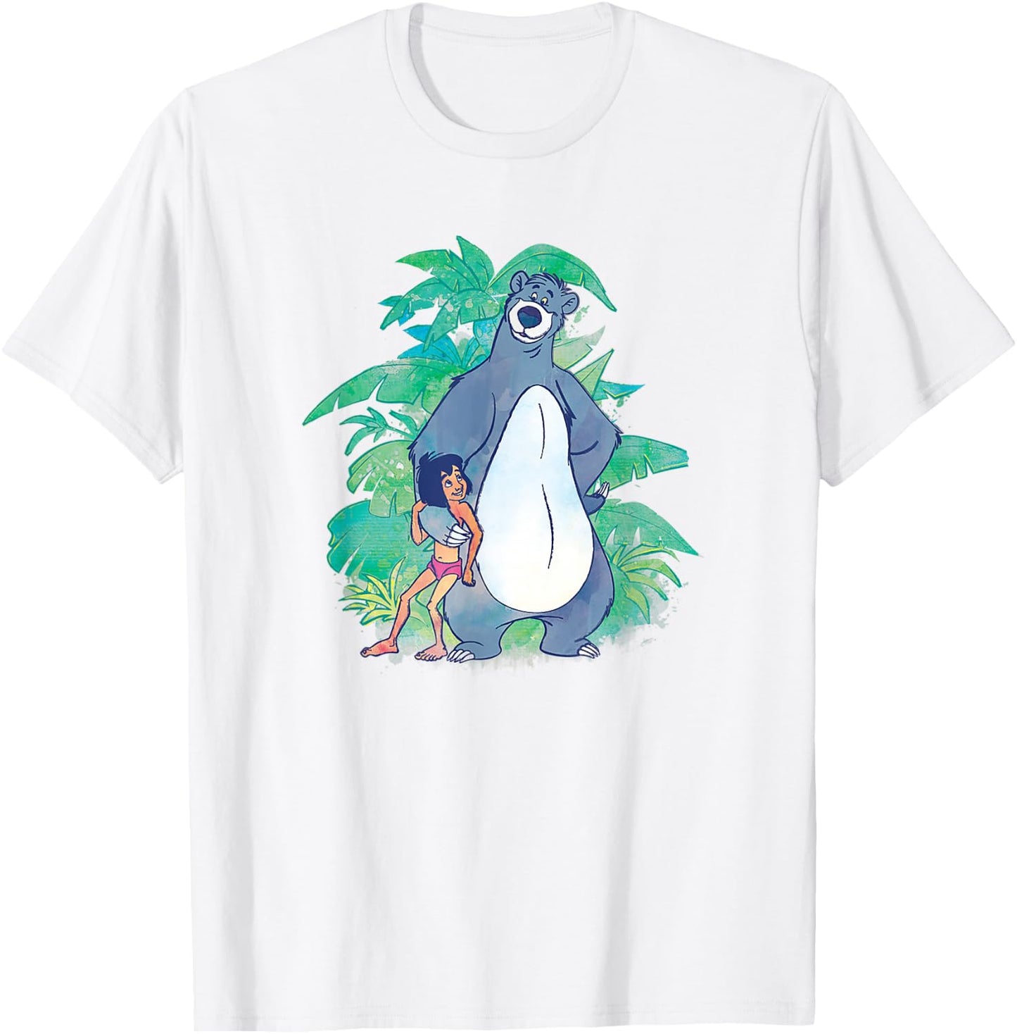 Disney The Jungle Book Mowgli & Baloo Jungle Buddies T-Shirt - T-Shirt | White