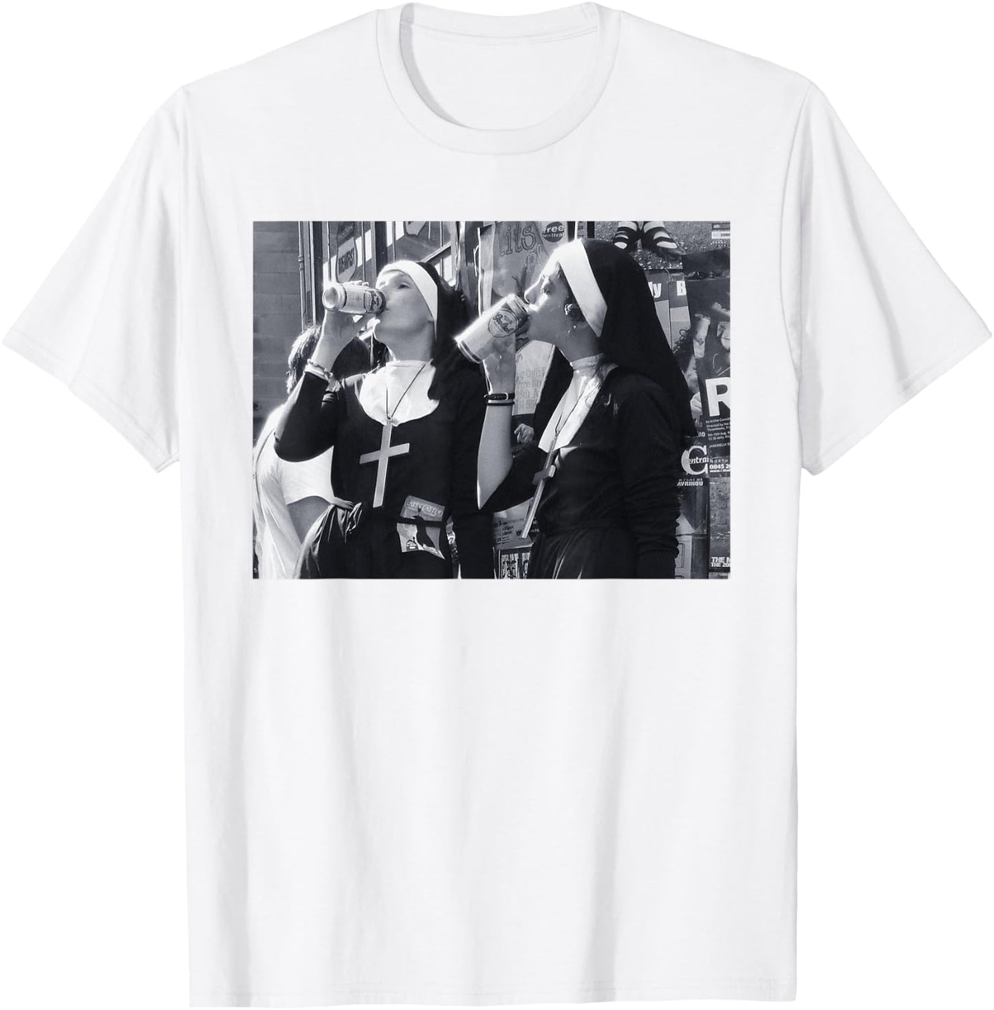 Clean Version I Soldering Digga Soldering I Nuns Drinking Beer Fun T-Shirt - T-Shirt | White