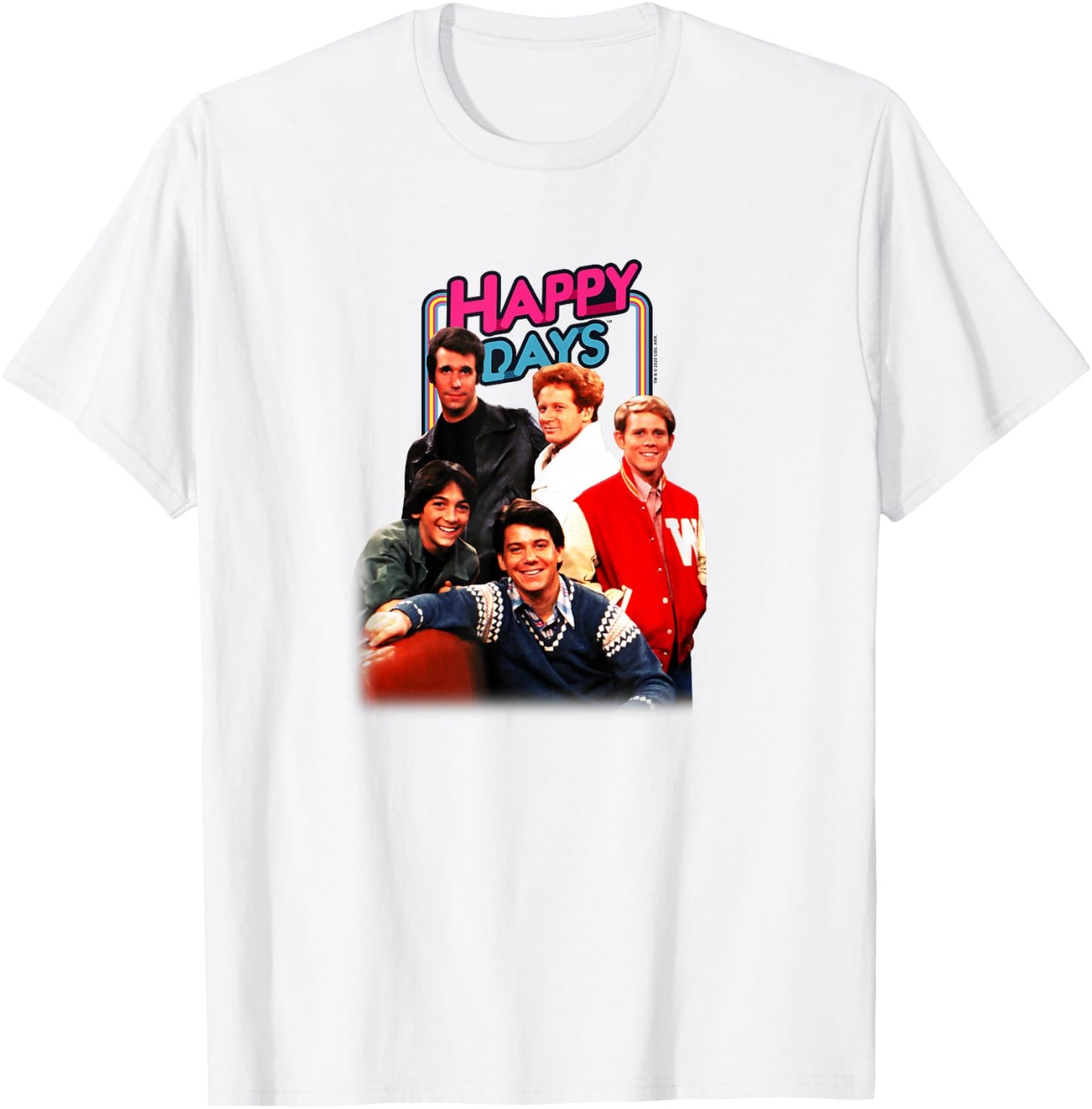 Happy Days T-Shirt - T-Shirt | White