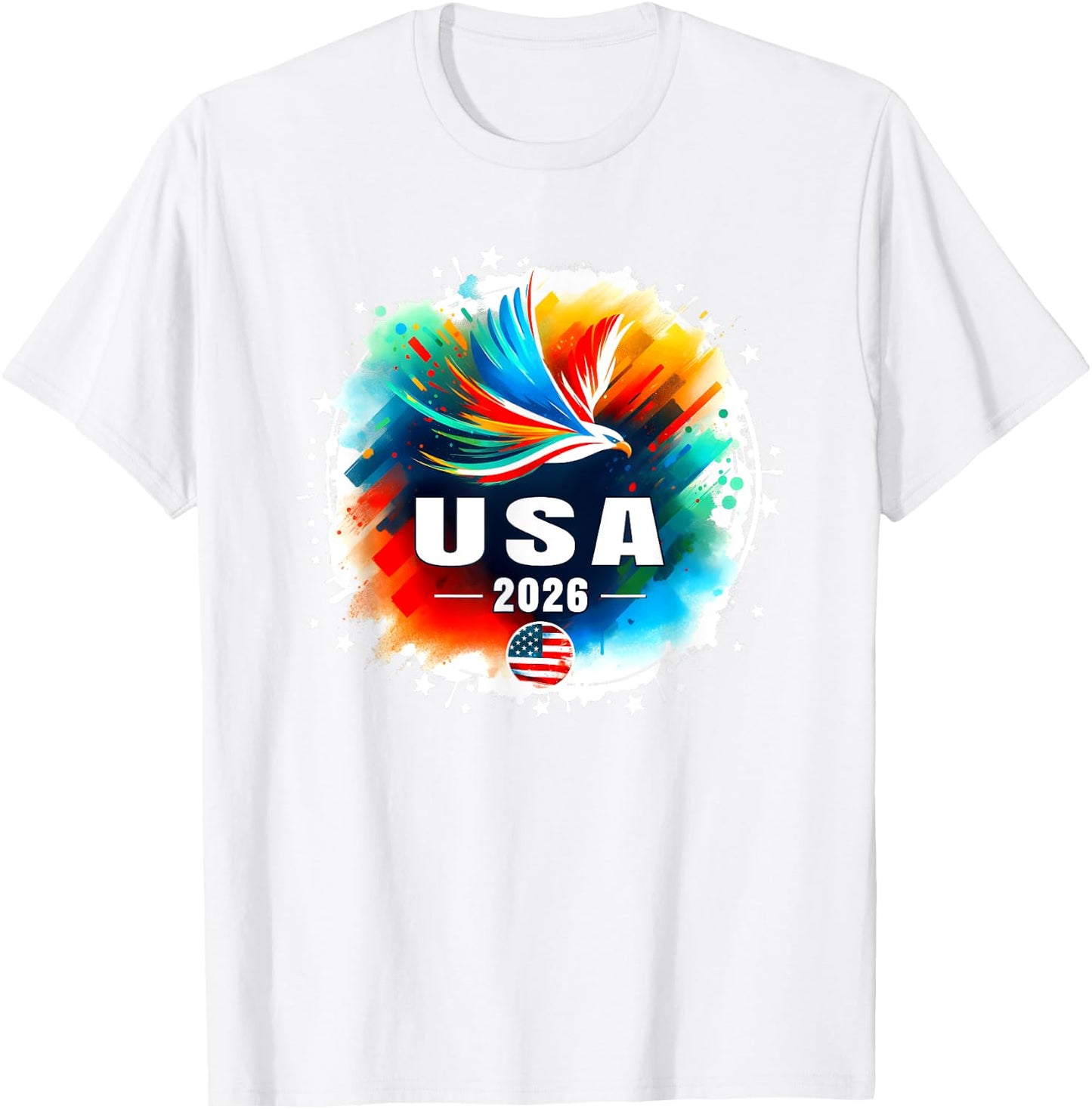 USA 2026 Go United States Sport USA Team 2026 USA T-Shirt - T-Shirt | White