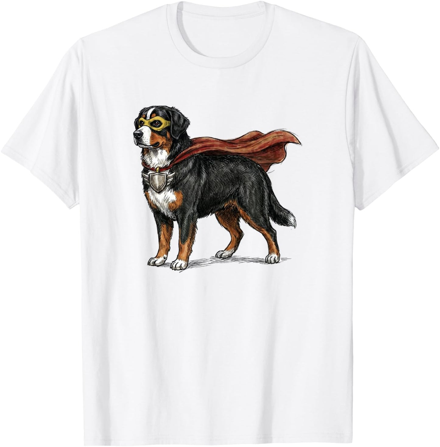 Bernese Mountain Dog T-Shirt - T-Shirt | White