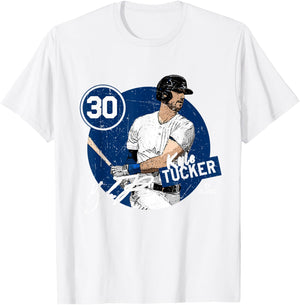 Kyle Tucker | Chicago Baseball MLB Players | MLBTUC4002 T-Shirt - T-Shirt | White