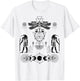 Ancient Kemetic Scarab Beetle Thoth Anubis Egyptian God Art T-Shirt - T-Shirt | White