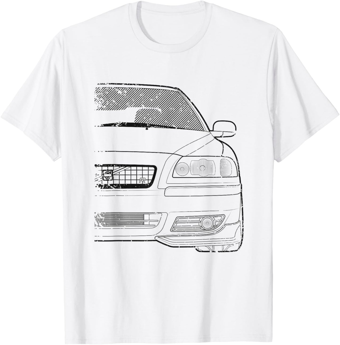 Classic Racing S60-R Turbo Stealth T-Shirt - T-Shirt | White