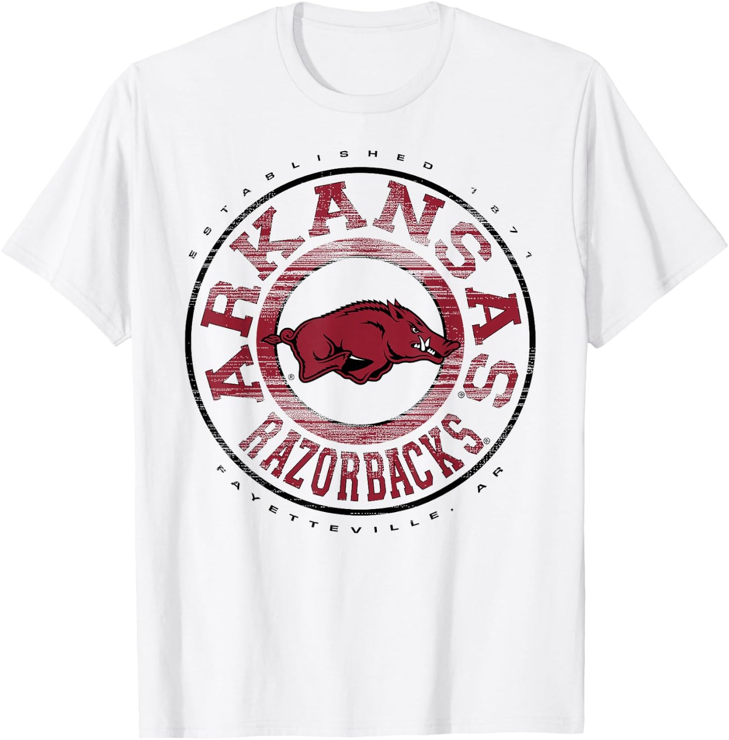 Arkansas Razorbacks Showtime Officially Licensed T-Shirt - T-Shirt | White