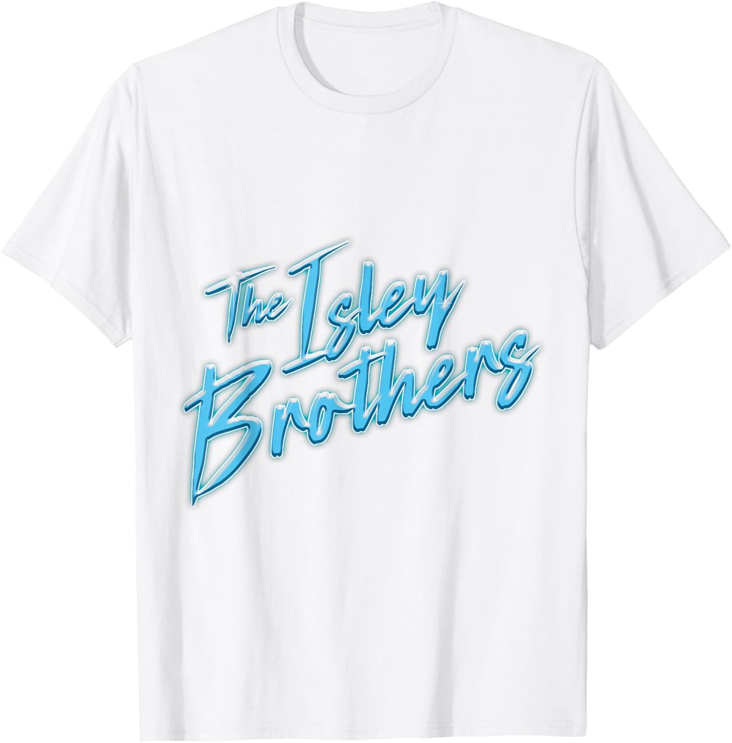 Isley Brothers - Retro Script T-Shirt - T-Shirt | White