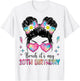 Bruh It's My 10th Birthday 10 Year Old Girl Birthday T-Shirt - T-Shirt | White