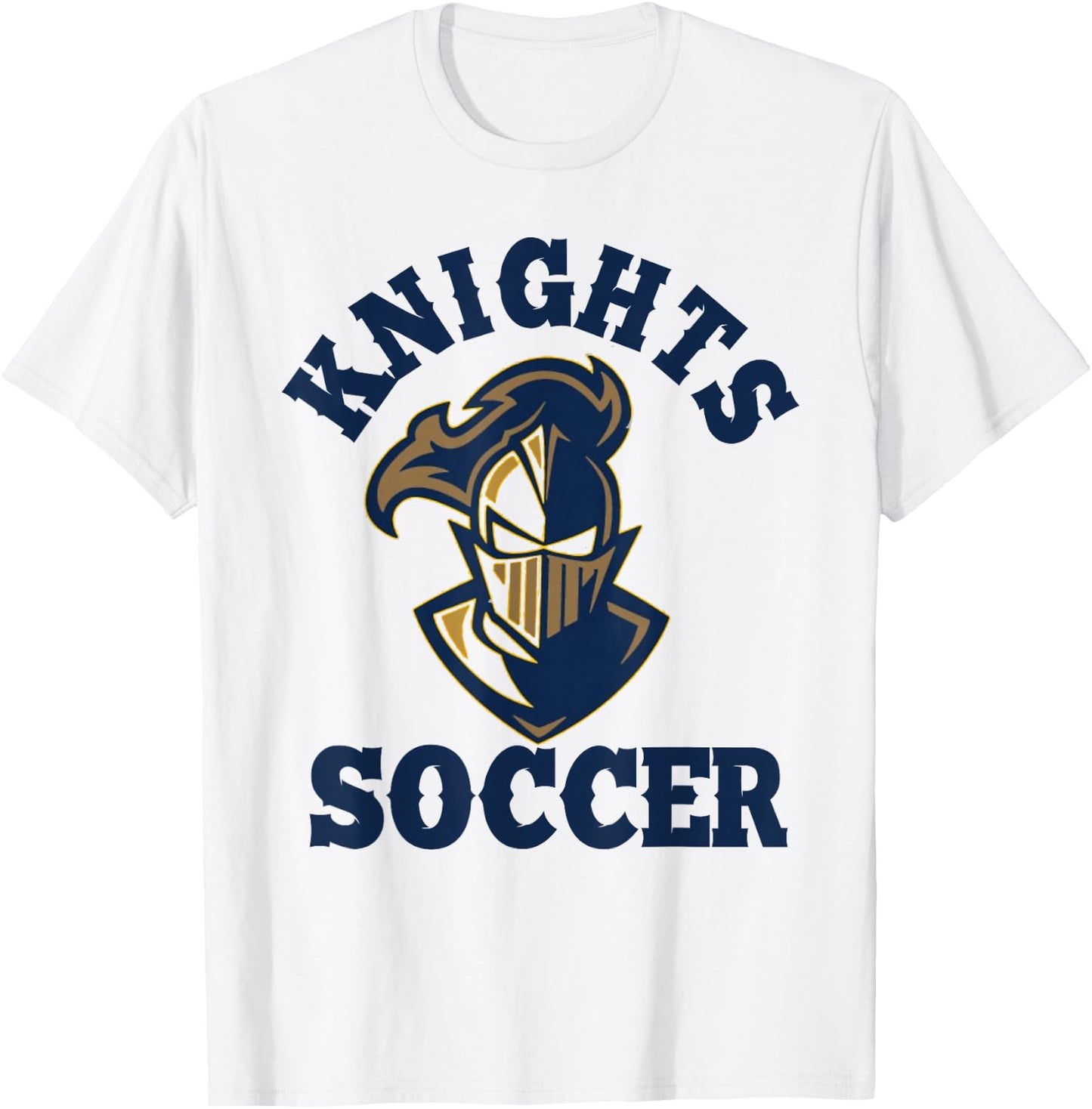 Knights Squad Youth Soccer Fan T-Shirt - T-Shirt | White