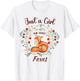 Just a Girl Who Loves Foxes for Girls Wild Animals Women T-Shirt - T-Shirt | White
