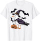 Seagull Bird Halloween Costume Pumpkin Bat Witch T-Shirt - T-Shirt | White