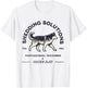 Husky Dads Siberian Husky Shedding Funny Husky Dog Men Women T-Shirt - T-Shirt | White