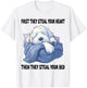 Old English Sheepdog Sleeping Pajamas Nightgown T-Shirt - T-Shirt | White
