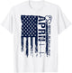 APRN Advanced Practice Registered Nurse Americans Patriotic T-Shirt - T-Shirt | White