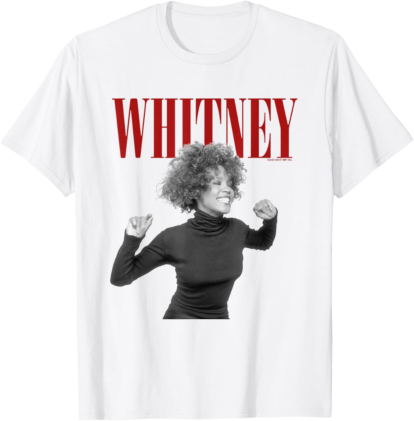 Whitney Houston Wanna Dance T-Shirt - T-Shirt | White