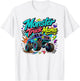 Mom Life Moms of Boys Mother’s Day Monster Truck Mama T-Shirt - T-Shirt | White