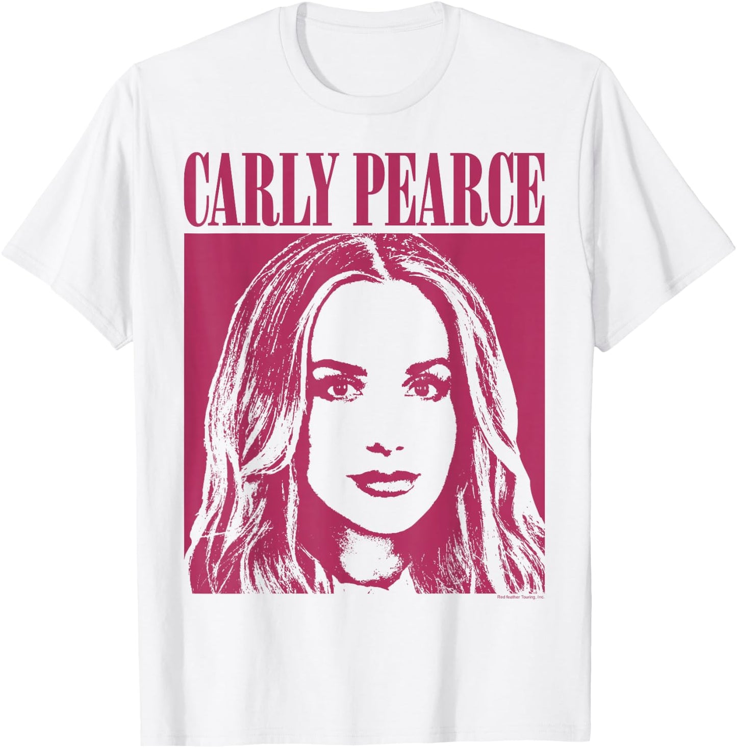 Carly Pearce Country Singer Portrait T-Shirt - T-Shirt | White