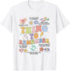 Mental Health Things to Remember CBT DBT Therapy Counseling T-Shirt - T-Shirt | White