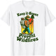 Keep It Green! Prevent Wildfires Backpacking Smokey Bear T-Shirt - T-Shirt | White