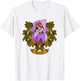 Disney Robin Hood Marian Vintage Floral Portrait T-Shirt - T-Shirt | White