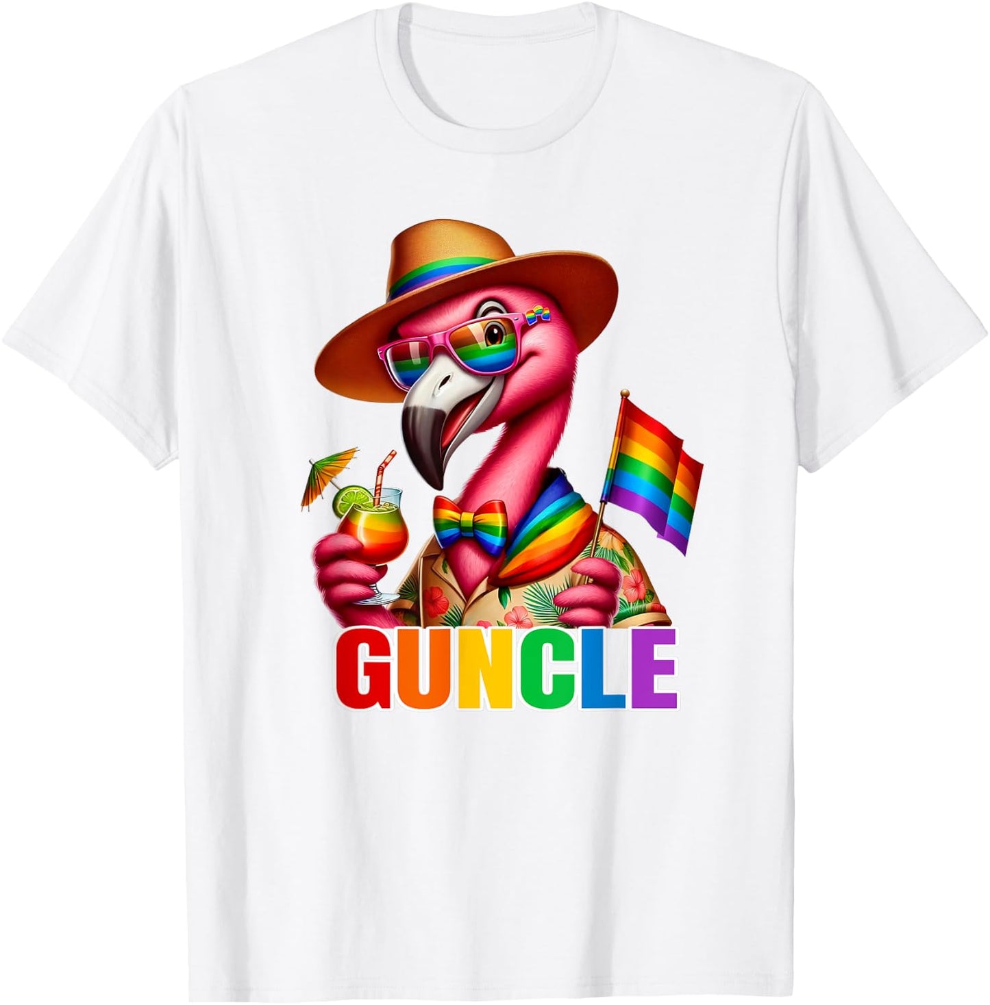Guncle An Uncle Who's Well-Groomed Good Looking and Humorous T-Shirt - T-Shirt | White