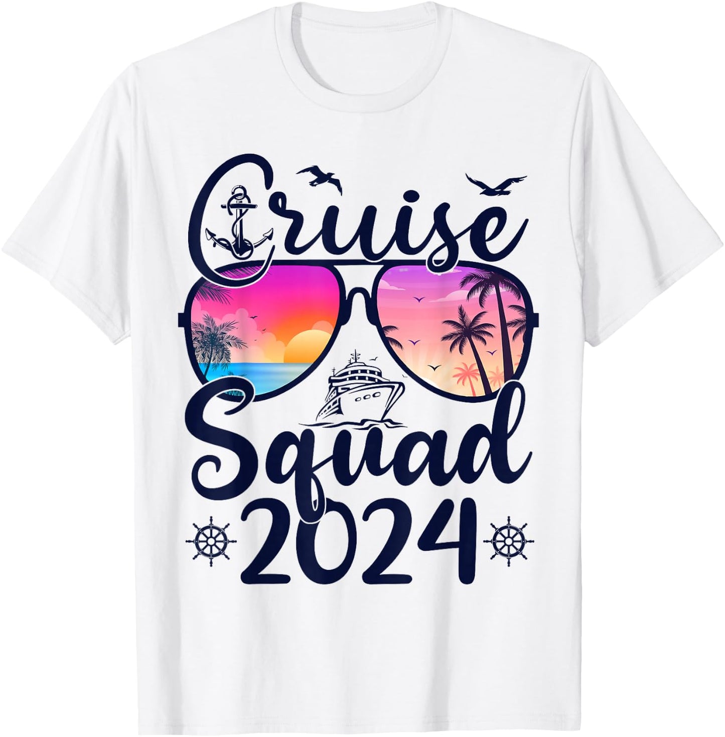Cruise Squad 2024 Summer Vacation Matching Family Cruise T-Shirt - T-Shirt | White