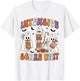 Retro Intensive Care Unit Nurse Halloween ICU Nurse Ghosts T-Shirt - T-Shirt | White